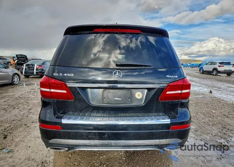 2017 Mercedes-Benz Gls 450 4Matic z USA, uszkodzony, nr VIN 4JGDF6EE2HA867263